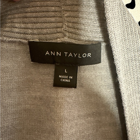 Ann Taylor open front cardigan, size L - Picture 7 of 8